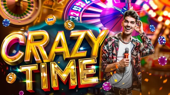JETA7 COM Crazy Time live casino show with wheel spins and animated bonus rounds JETA7 COM Crazy Time live wheel game